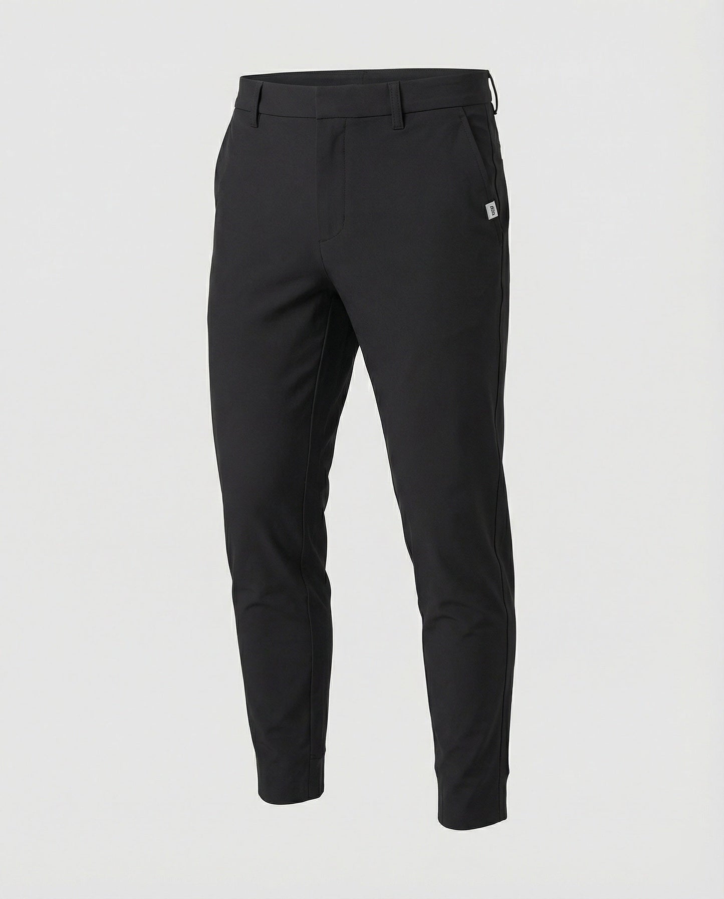 Pantaloni Eleganti Uomo Tessuto Elastico Slim Fit