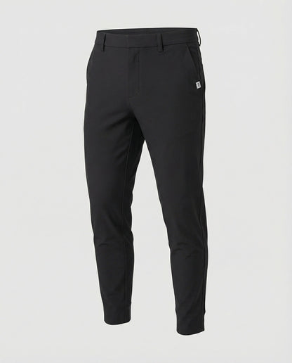 Pantaloni Eleganti Uomo Tessuto Elastico Slim Fit