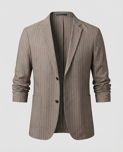 Giacca Uomo Slim Fit Spigata Estiva