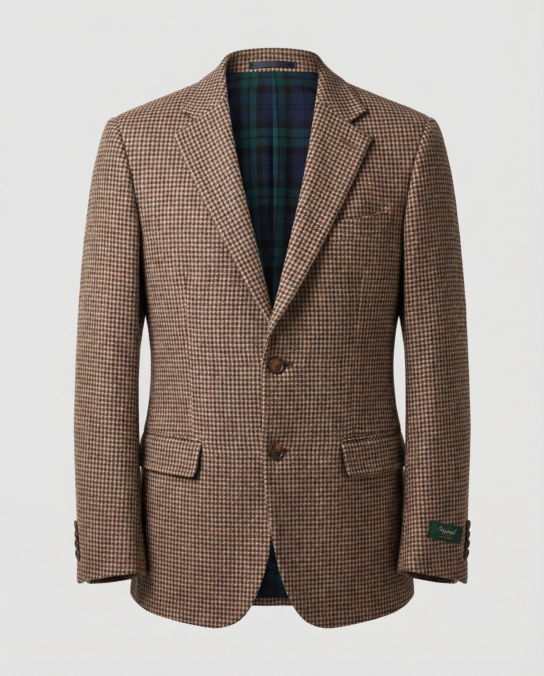 Giacca Uomo Slim Fit Motivo Pied de Poule - Brentozzi
