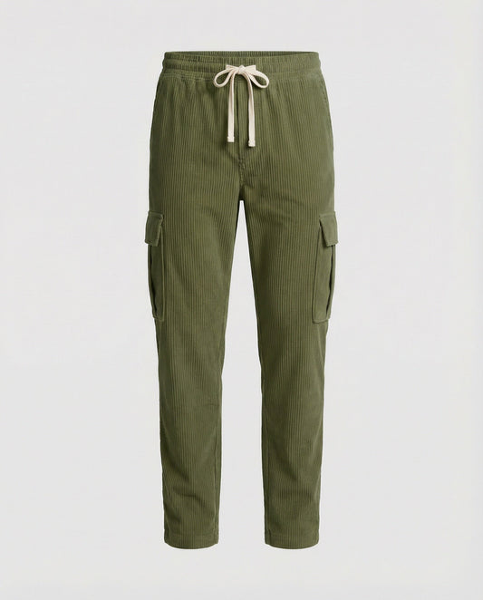 Pantaloni Cargo Uomo con Vita Elastica - Brentozzi