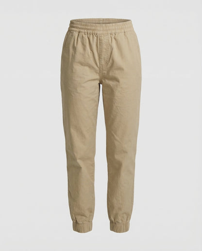 Pantaloni Chino Donna Cotone Vestibilità Jogging