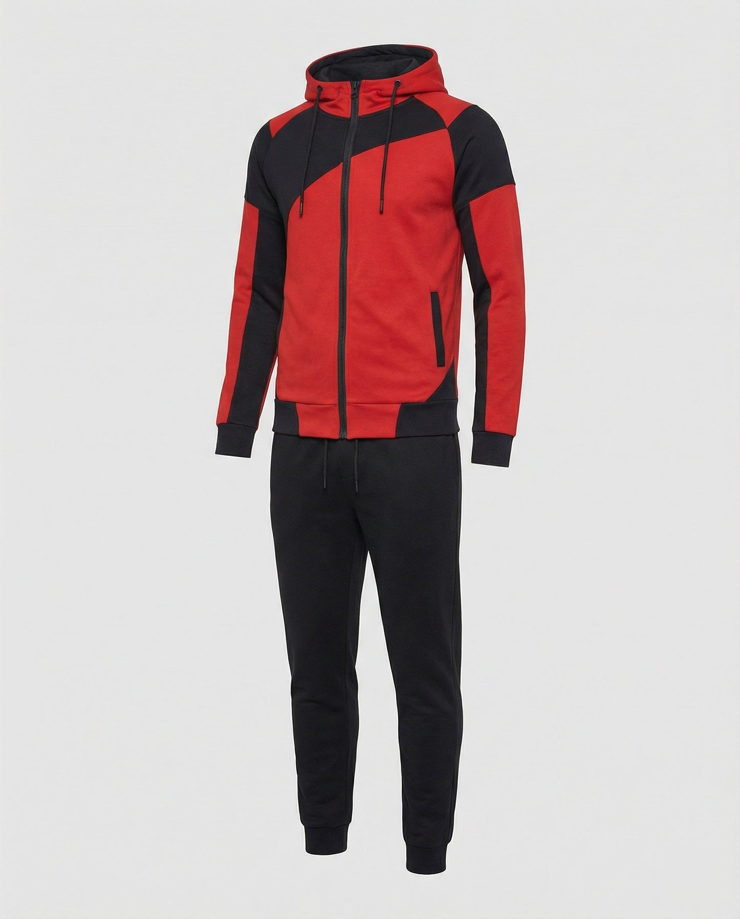Tuta Jogging Uomo con Cappuccio Slim Fit