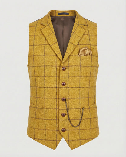 Gilet Uomo Stile Vintage Classico