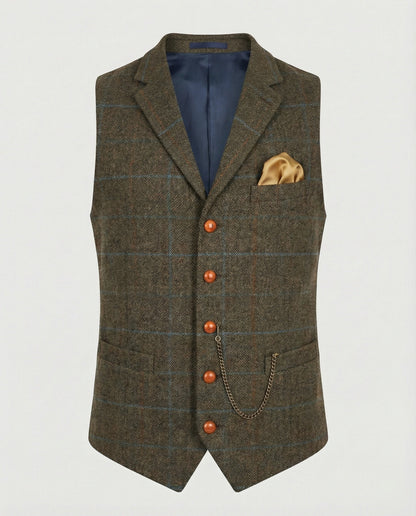 Gilet Uomo Stile Vintage Classico