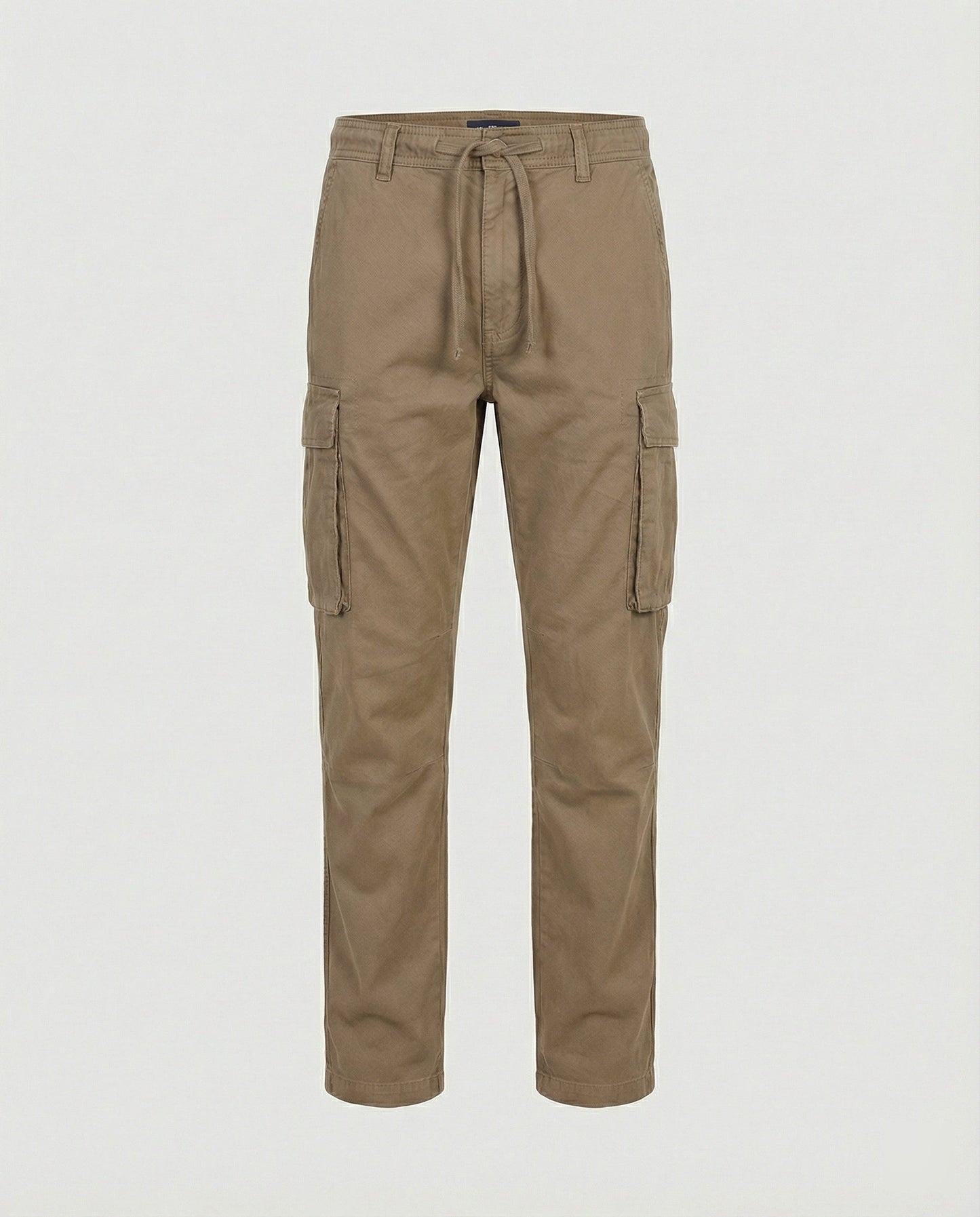 Pantaloni Cargo Uomo Estivi Tessuto Flessibile Slim