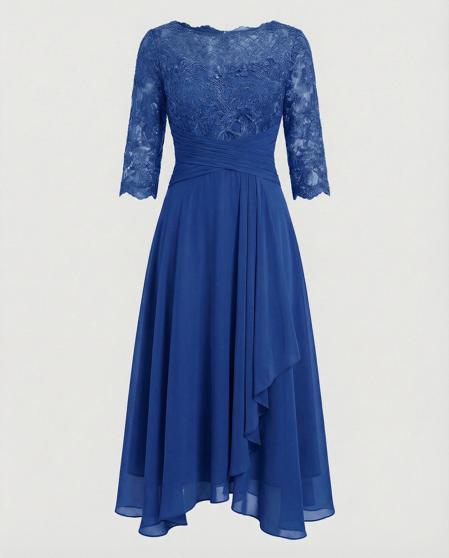 Abito Midi Donna Manica Elegante