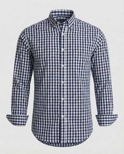 Camicia Uomo Flanella Manica Lunga Quadri - Brentozzi