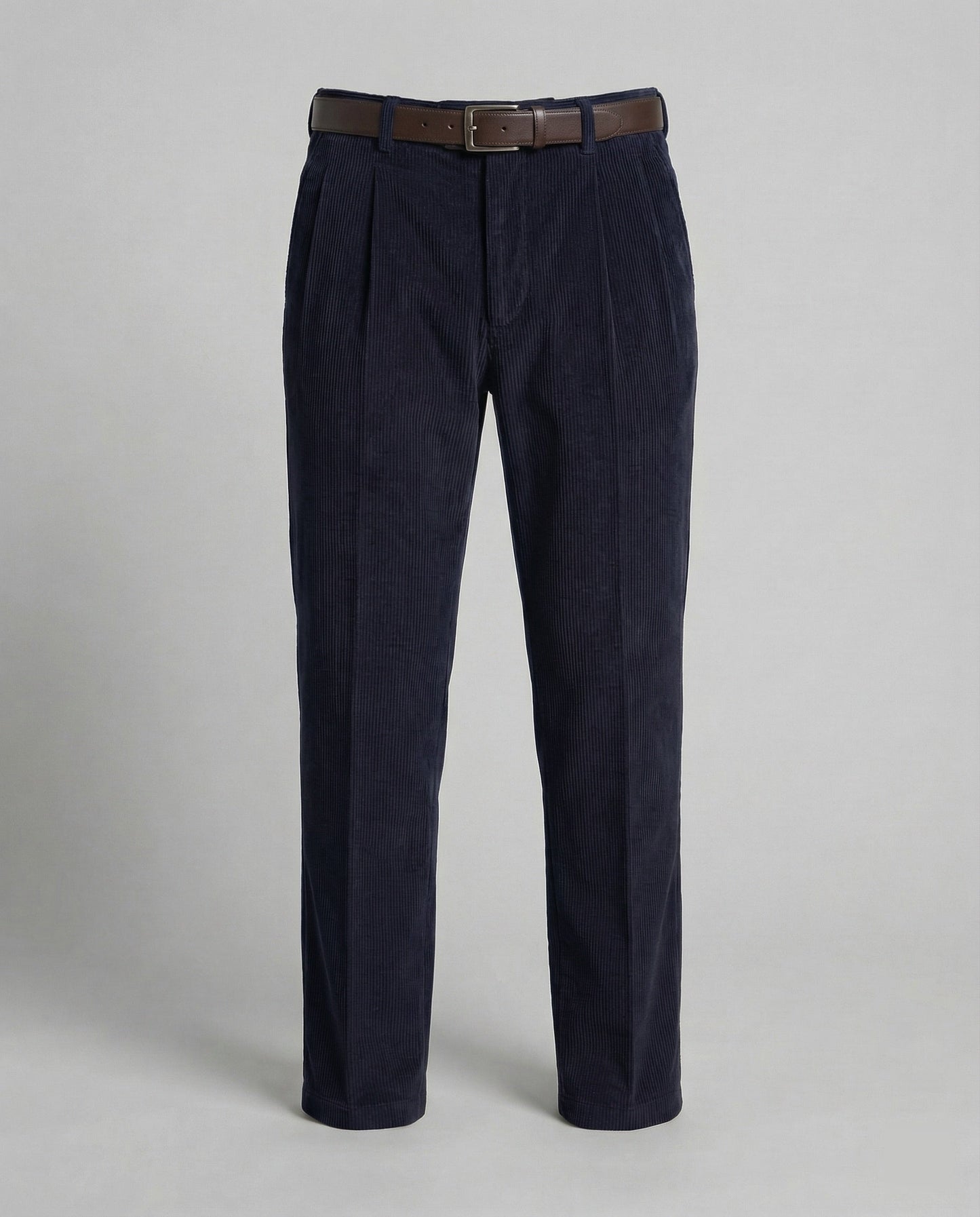 Pantaloni Uomo in Velluto a Coste con Passanti per Cintura