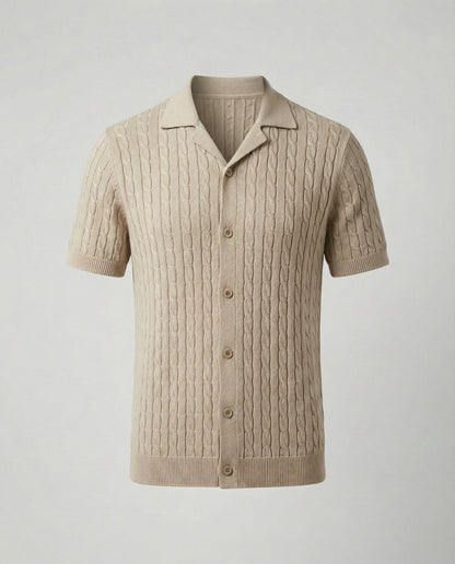 Maglia Uomo Manica Corta in Maglia Leggera