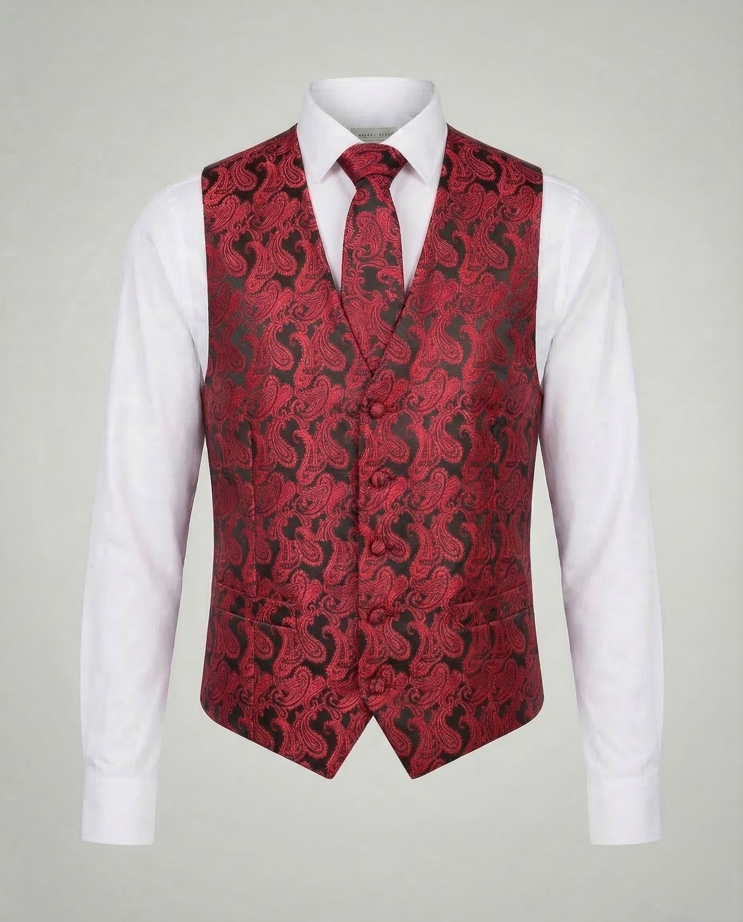 Gilet Uomo Fantasia Paisley Classico