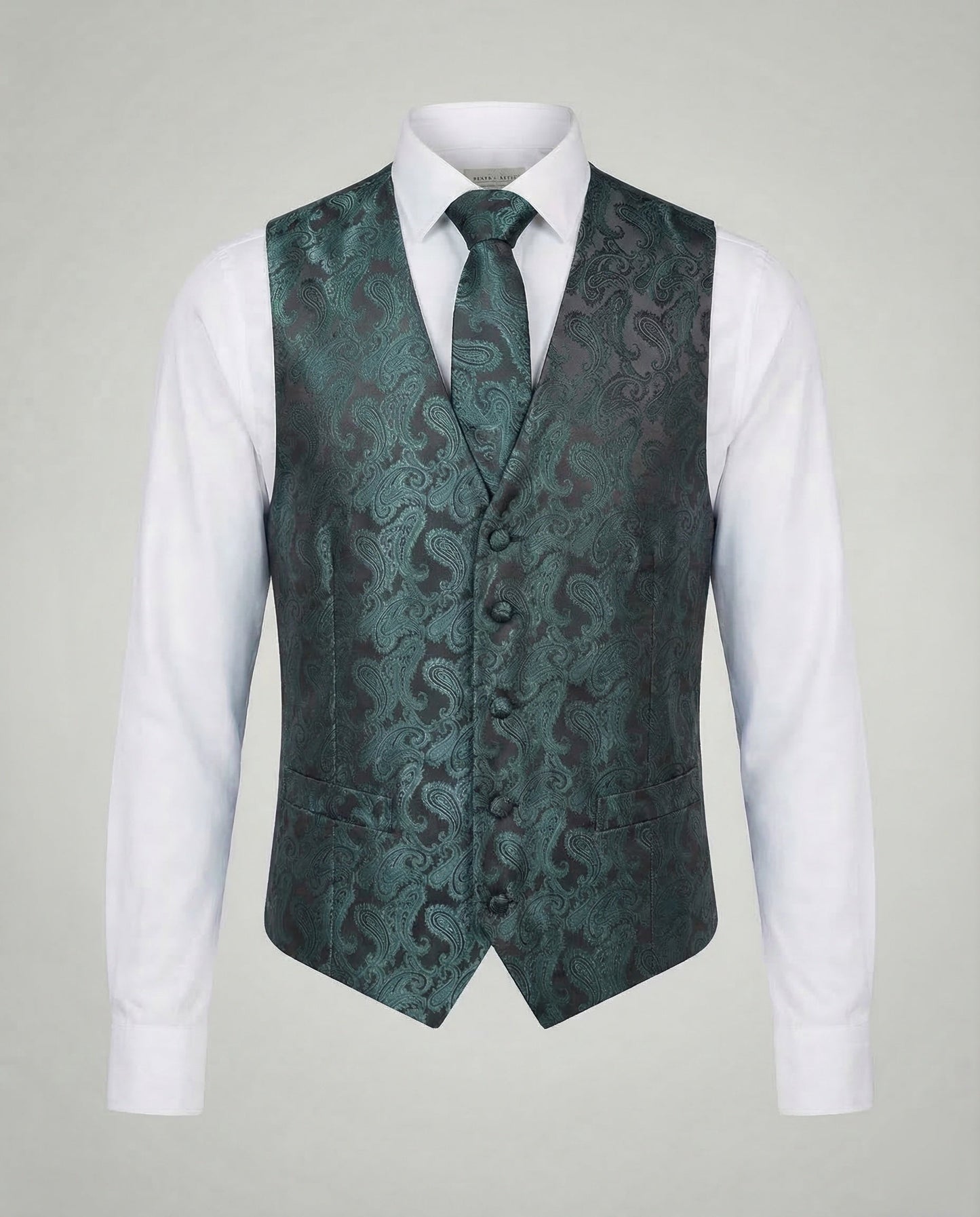 Gilet Uomo Fantasia Paisley Classico