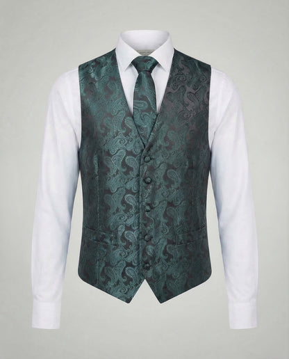 Gilet Uomo Fantasia Paisley Classico