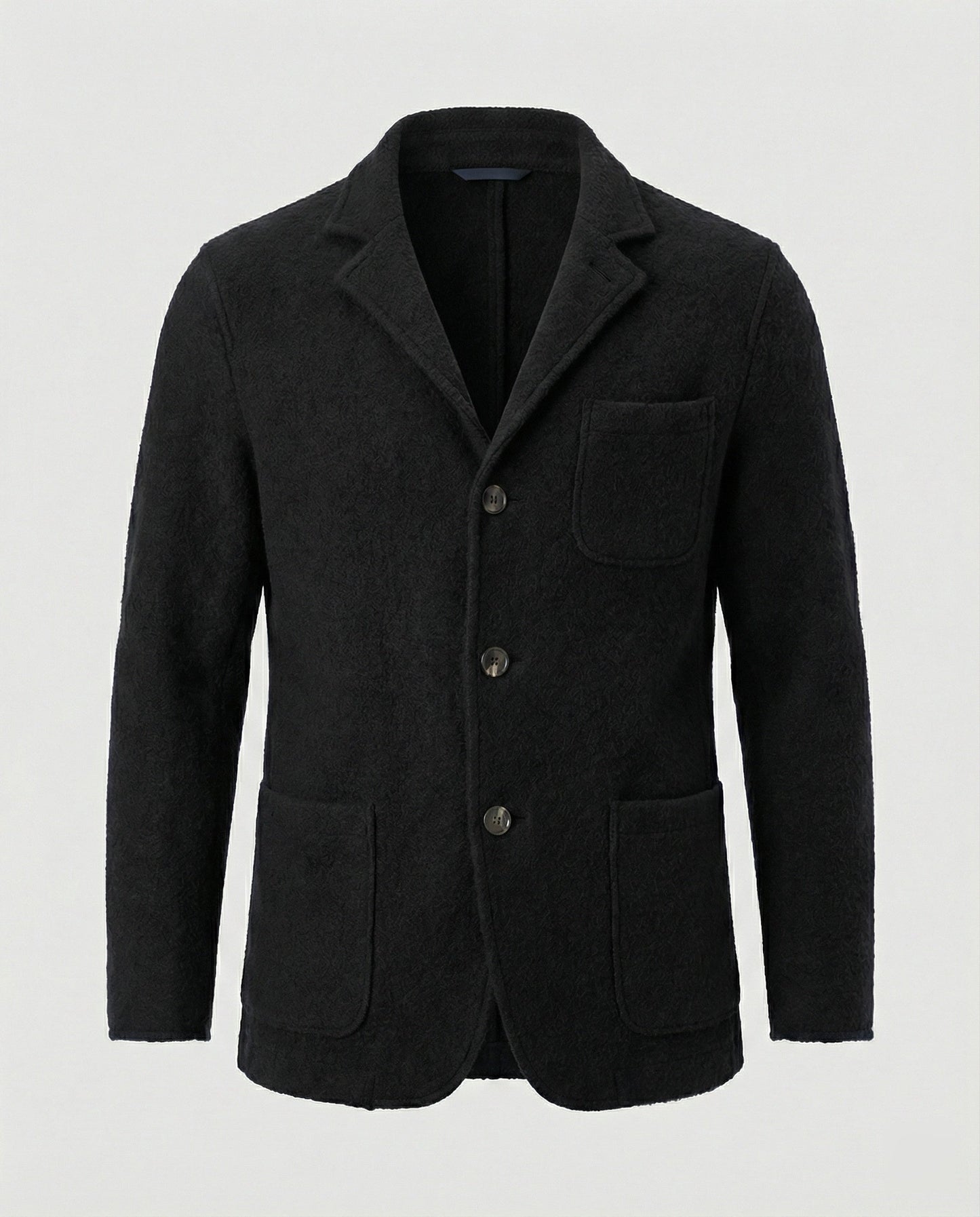 Cardigan Uomo Elegante Maglia Scollo Aperto Taglio Comodo