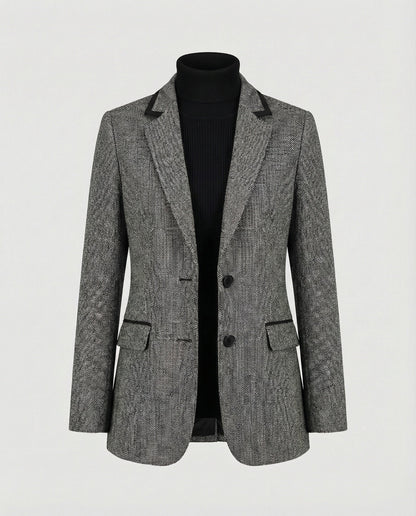 Giacca Uomo Business Glencheck Slim Fit