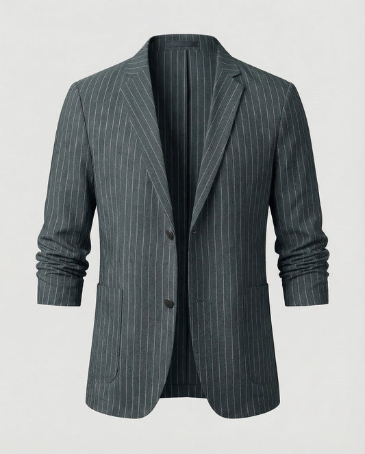 Giacca Uomo Slim Fit Spigata Estiva - Brentozzi
