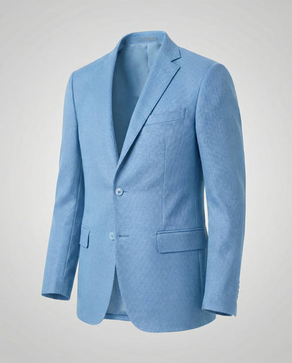 Blazer Uomo in Tessuto Strutturato Classico - Brentozzi