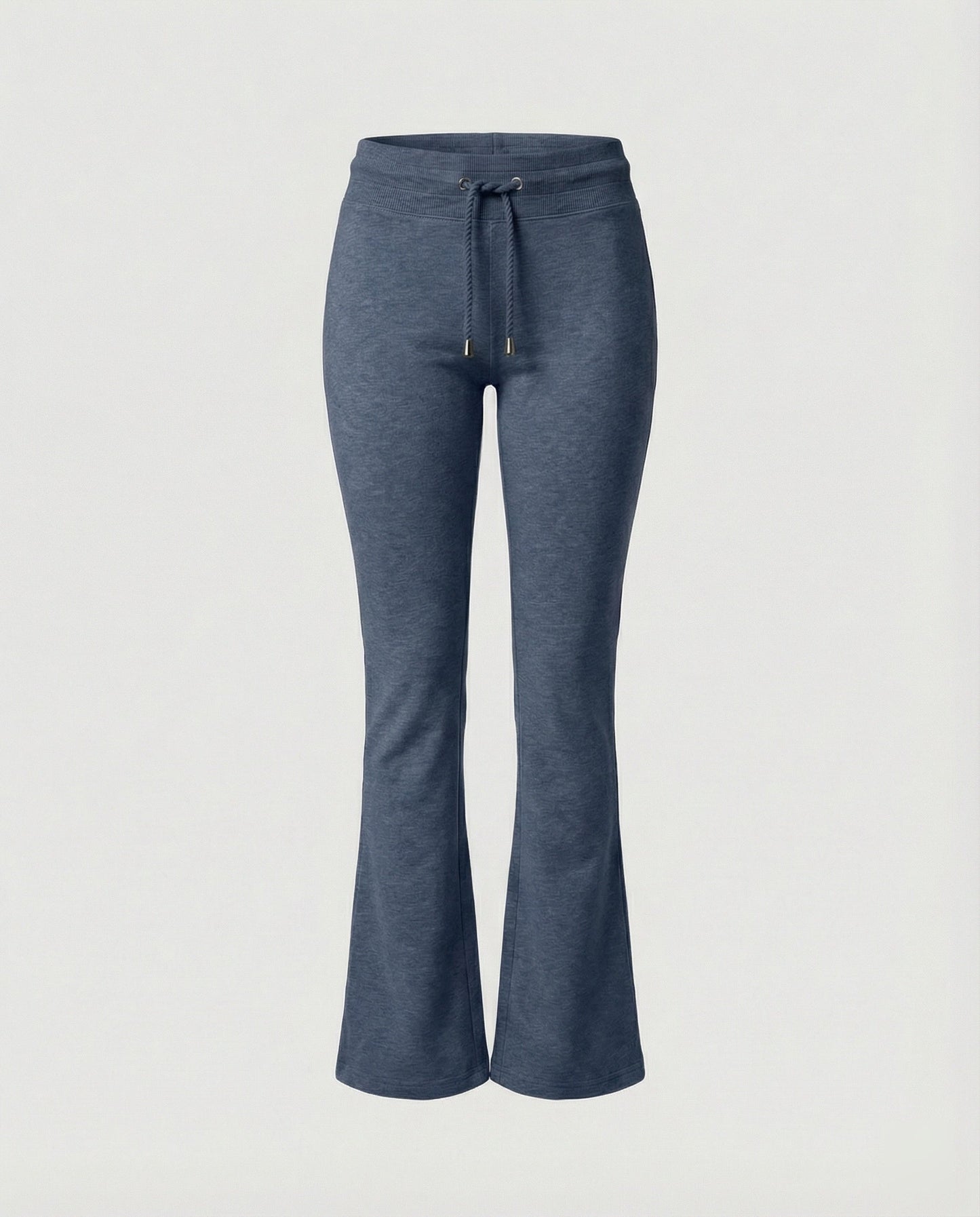Pantaloni Donna Casual in Felpa con Vita Alta