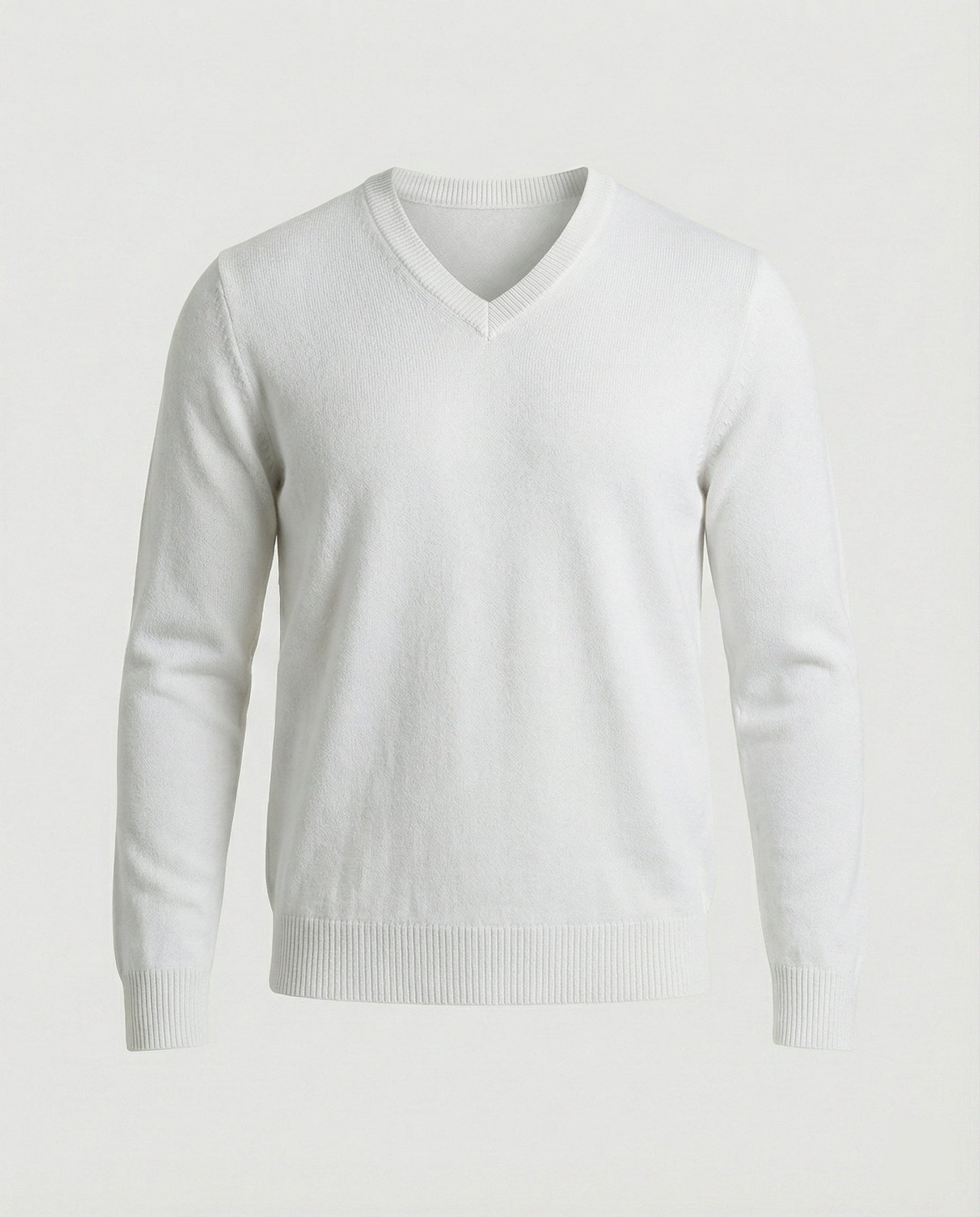 Maglione Uomo in Maglia Sottile Scollo a V