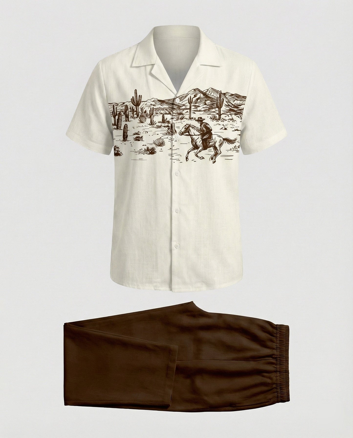 Completo Uomo in Viscosa Casual Comodo