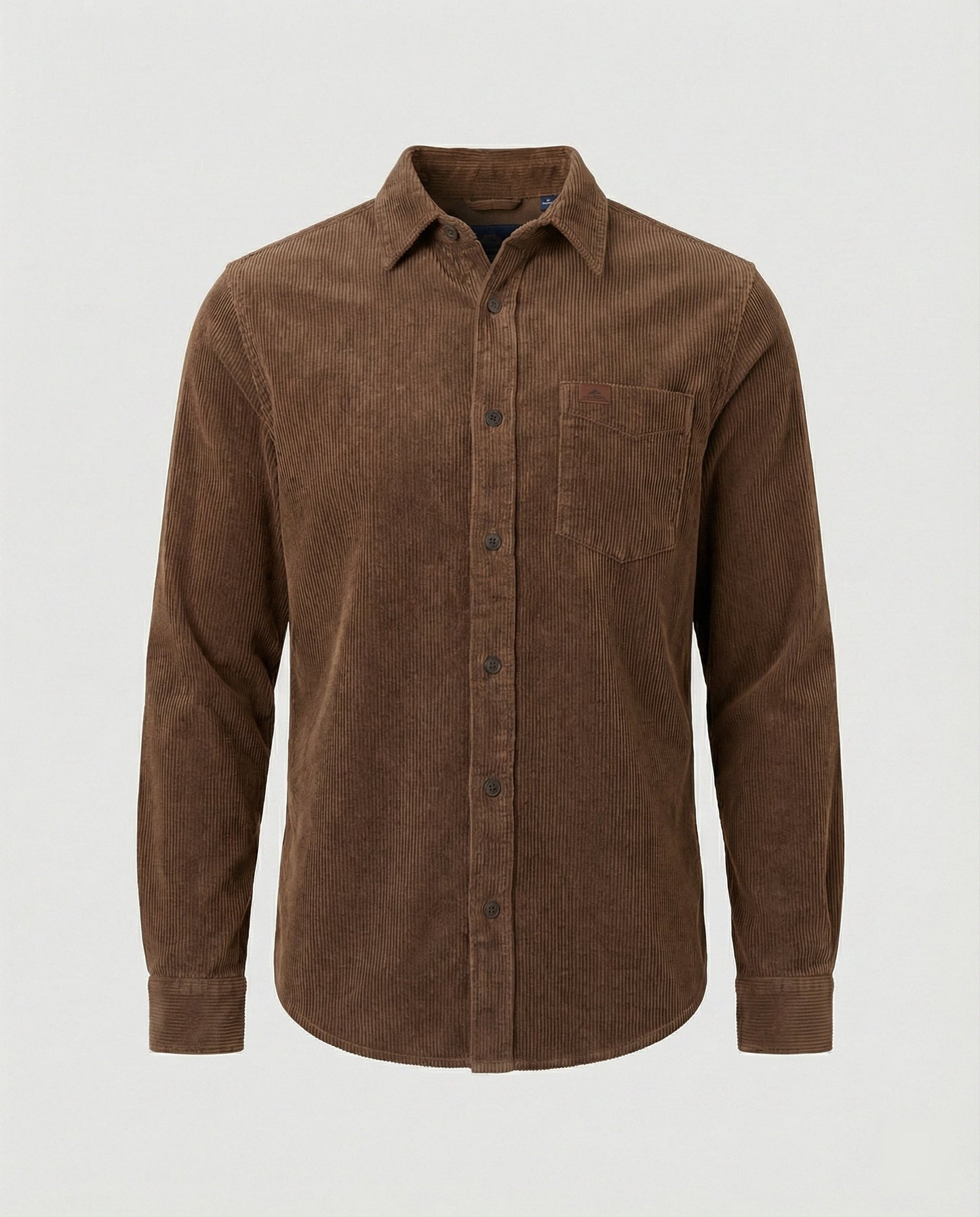 Camicia Uomo in Velluto a Costine Classica