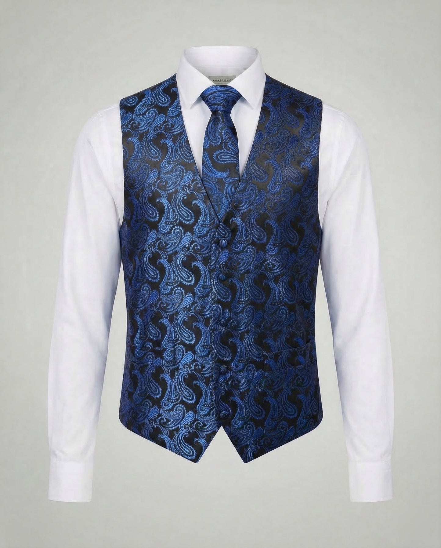 Gilet Uomo Fantasia Paisley Classico