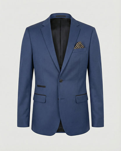 Giacca Uomo Satinata Elegante Slim Fit