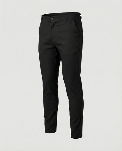 Pantaloni Chino Uomo Slim Fit Elasticizzati