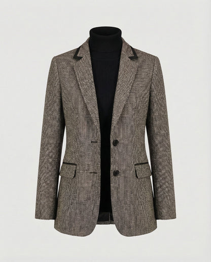 Giacca Uomo Business Glencheck Slim Fit