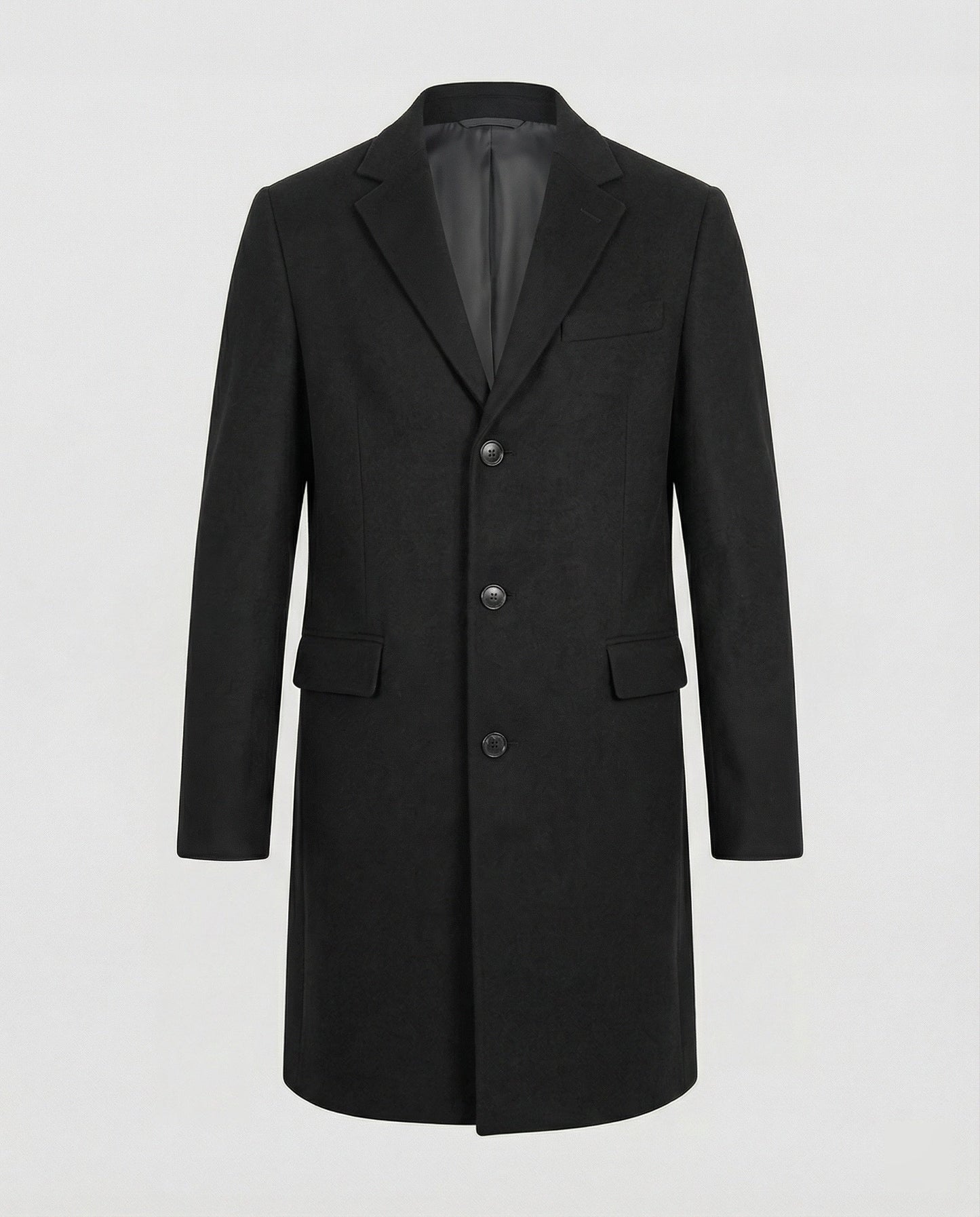 Cappotto Uomo in Lana Doppio Petto Classico - Brentozzi