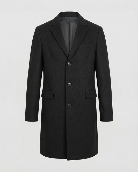 Cappotto Uomo in Lana Doppio Petto Classico - Brentozzi