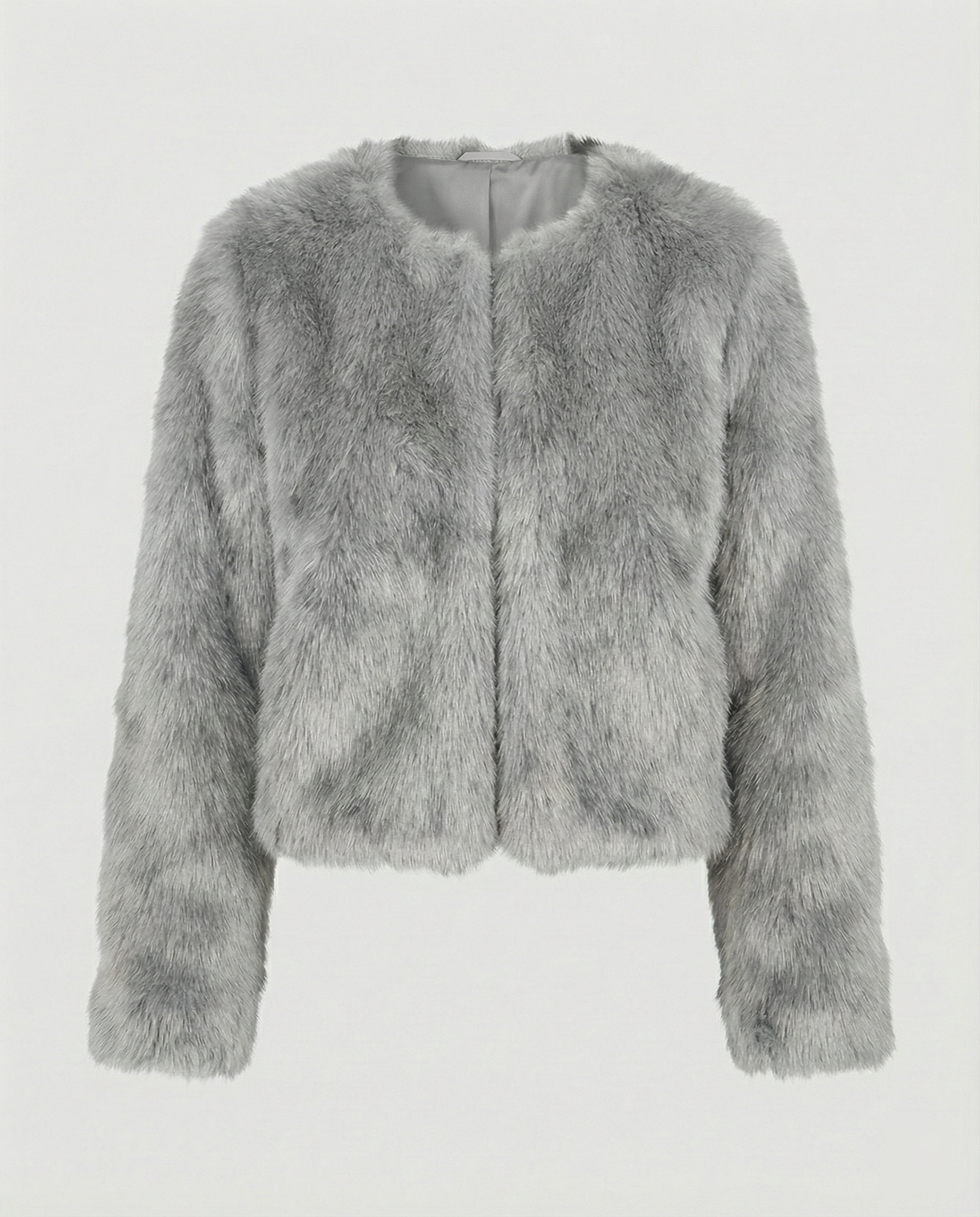 Cappotto Corto Donna in Pelliccia Sintetica