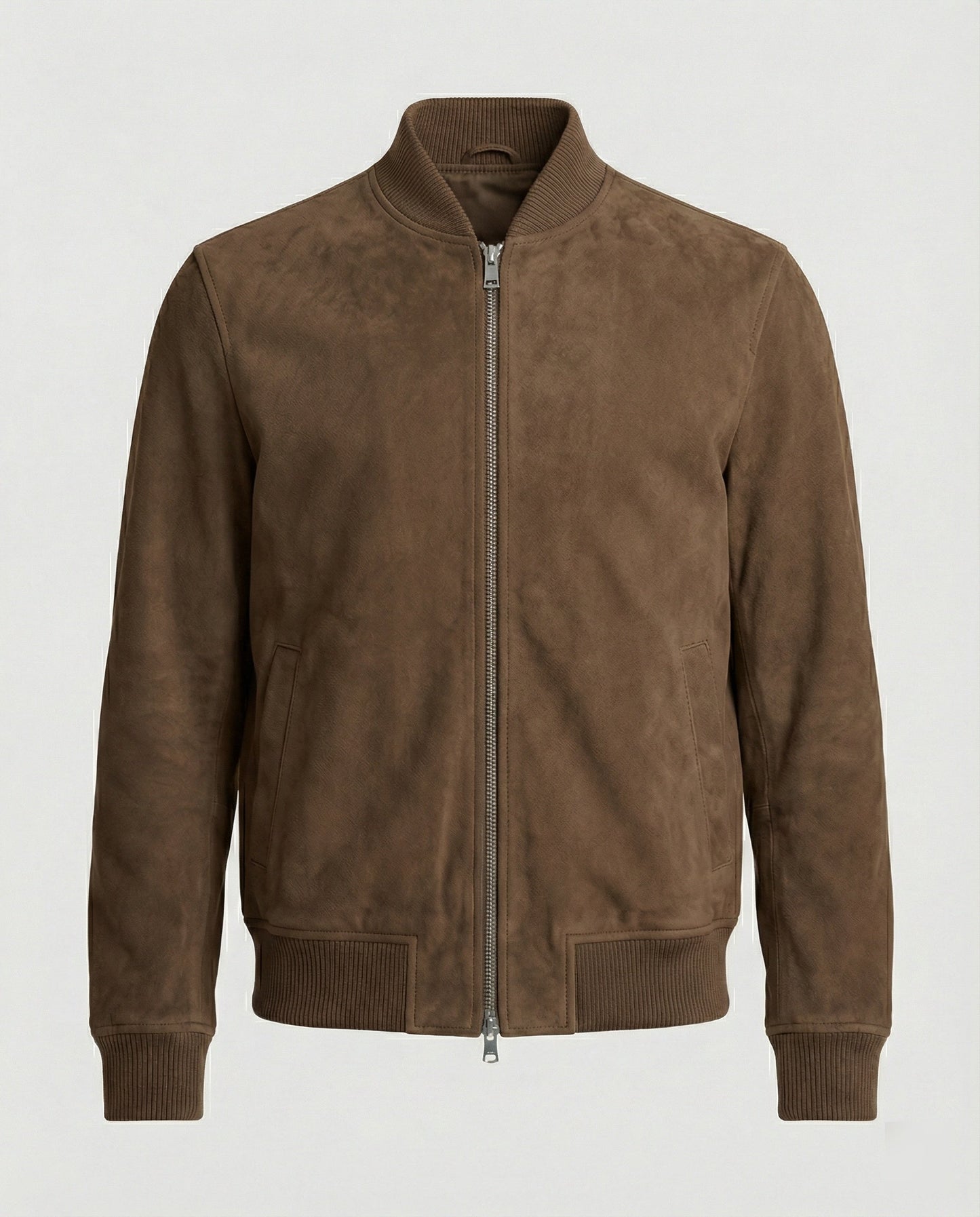 Giacca Bomber Uomo Effetto Pelle Casual - Brentozzi