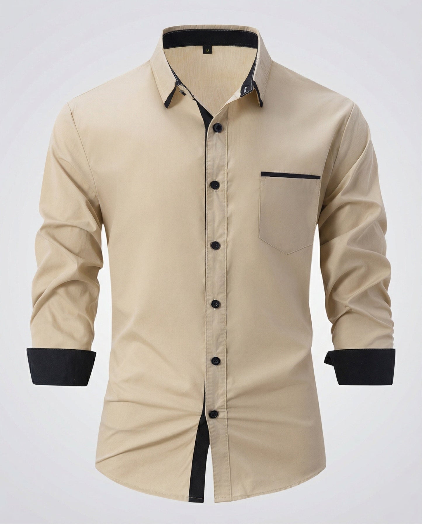 Camicia Uomo Business Collo Kent con Tasca
