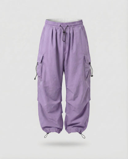 Pantaloni Cargo Donna Leggeri Vestibilità Ampia