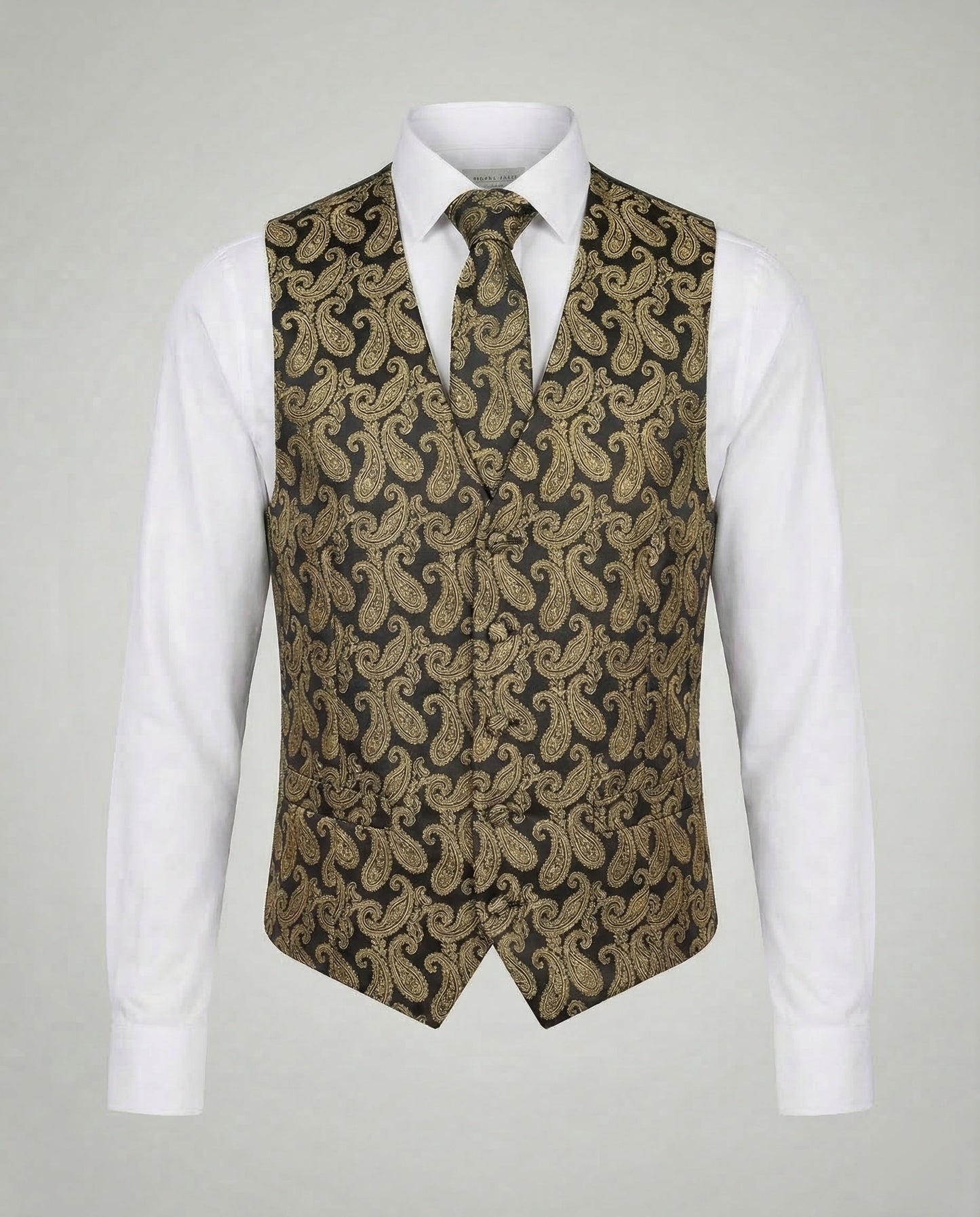Gilet Uomo Fantasia Paisley Classico