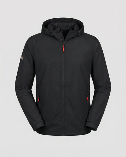 Giacca Leggera Uomo Traspirante con Zip