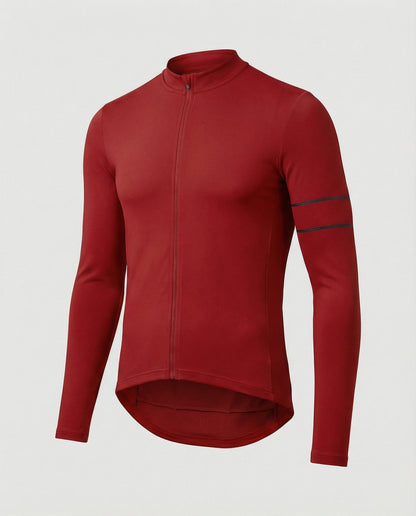 Maglia Ciclismo Uomo Manica Lunga Aerodinamica