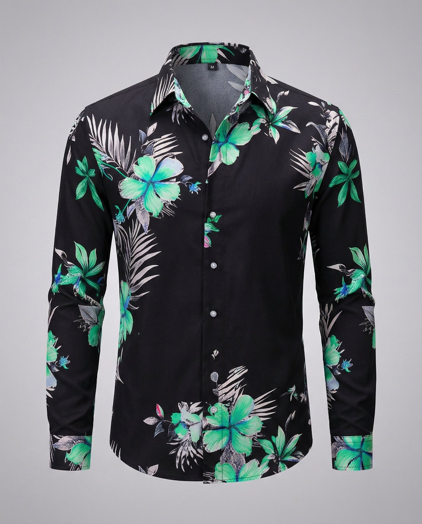 Camicia Uomo Business Manica Lunga Rigata Slim Fit