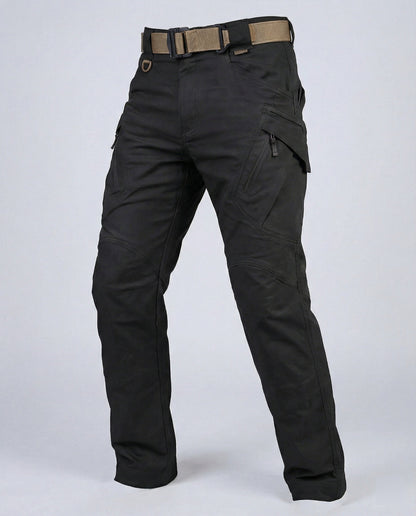 Pantaloni Uomo Outdoor Tessuto Tecnico Comfort Elasticità