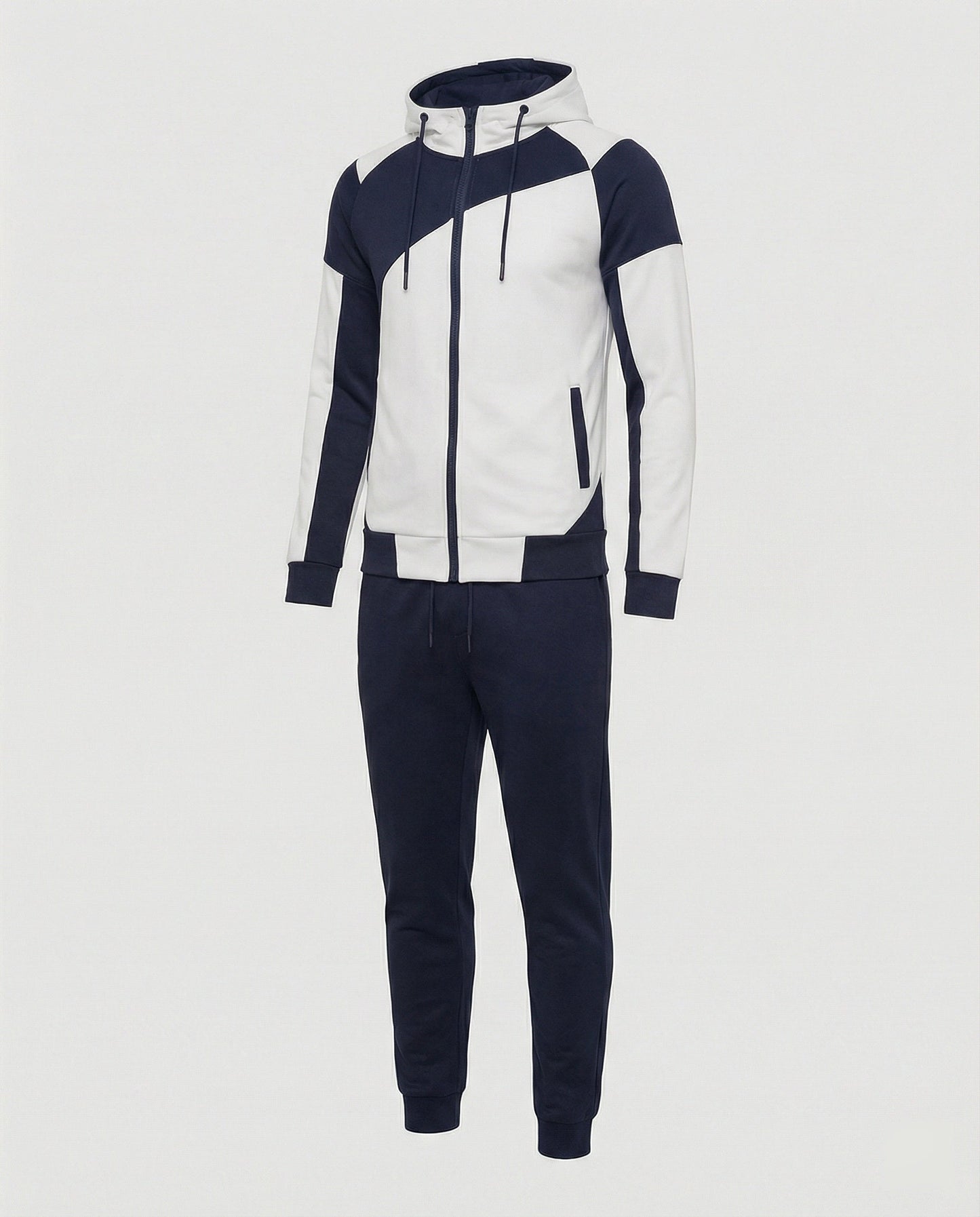 Tuta Jogging Uomo con Cappuccio Slim Fit