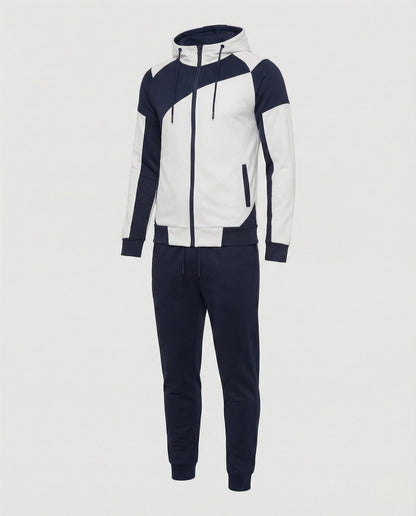 Tuta Jogging Uomo con Cappuccio Slim Fit