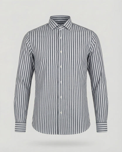 Camicia Uomo Business Cotone Collo Kent Regular Fit - Brentozzi