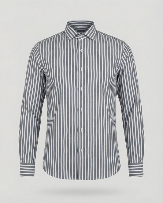 Camicia Uomo Business Cotone Collo Kent Regular Fit - Brentozzi