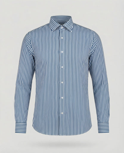 Camicia Uomo Business Cotone Collo Kent Regular Fit