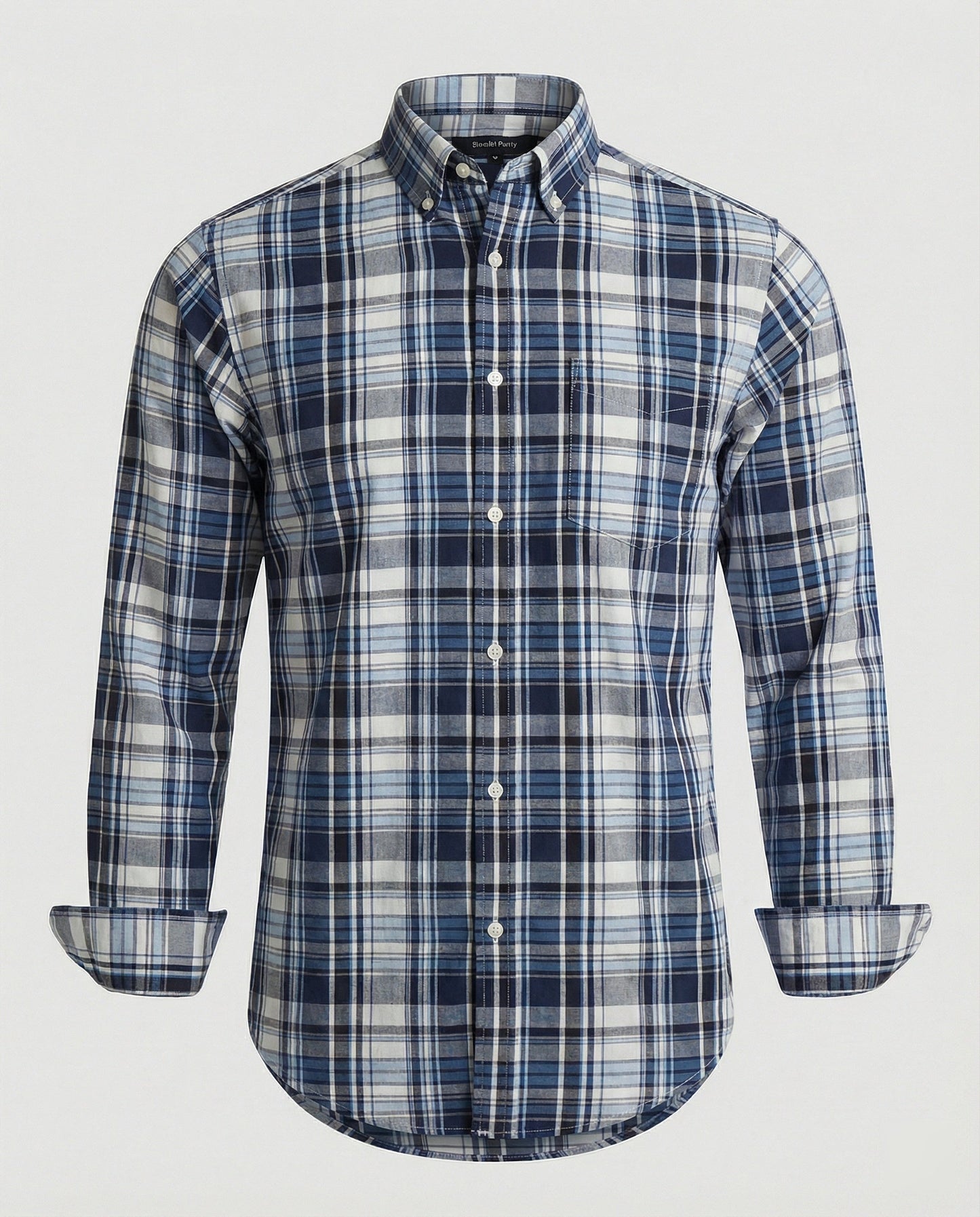 Camicia Uomo Flanella Manica Lunga Quadri