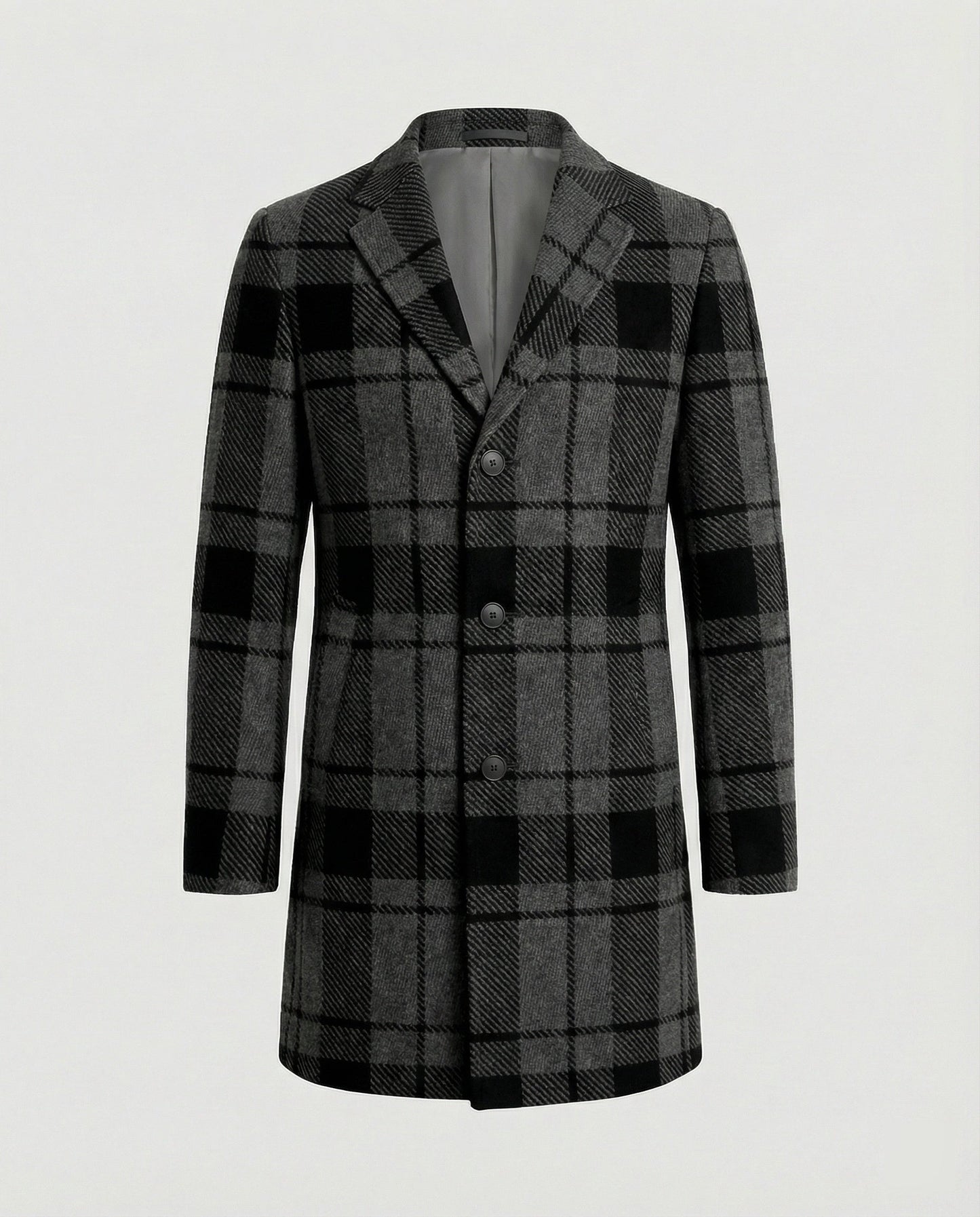 Cappotto Uomo Elegante Autunnale Classico
