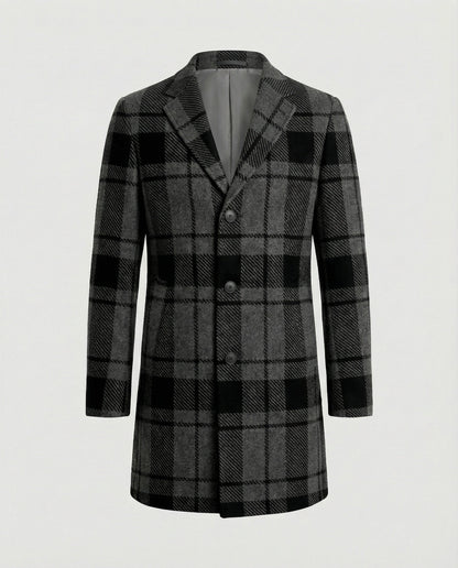 Cappotto Uomo Elegante Autunnale Classico