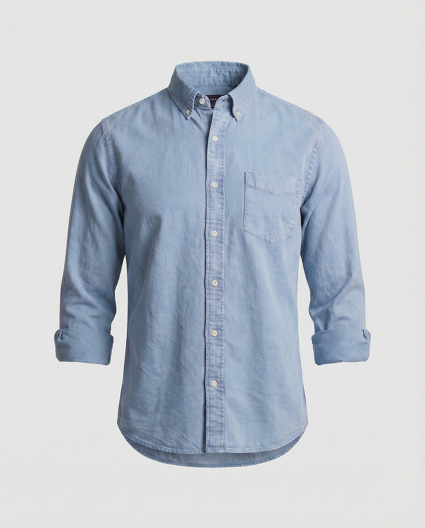 Camicia Oxford Uomo Cotone Button Down