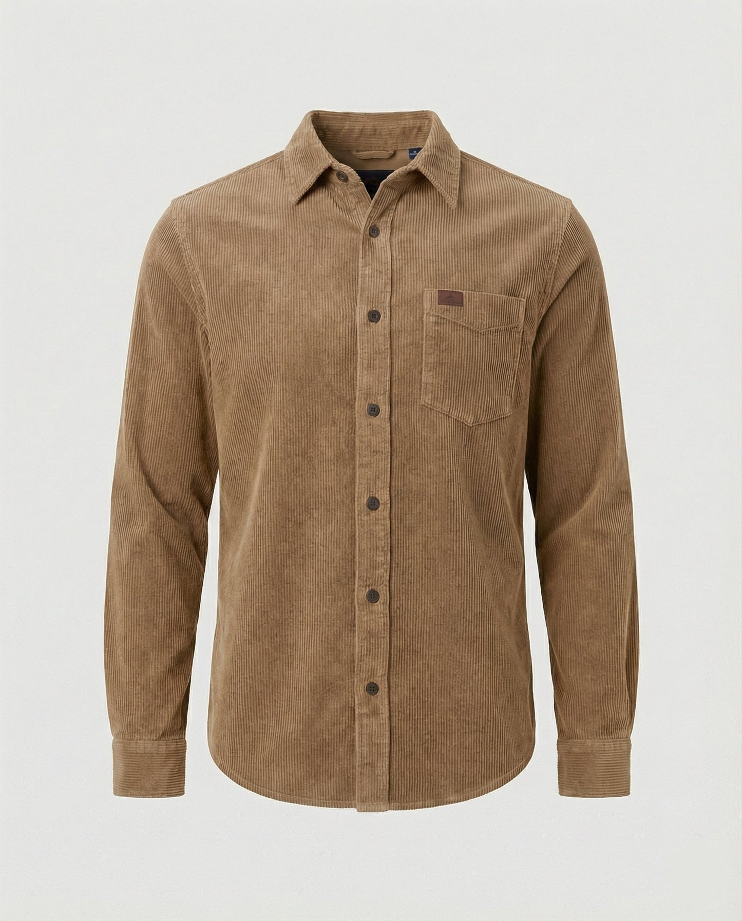 Camicia Uomo in Velluto a Costine Classica